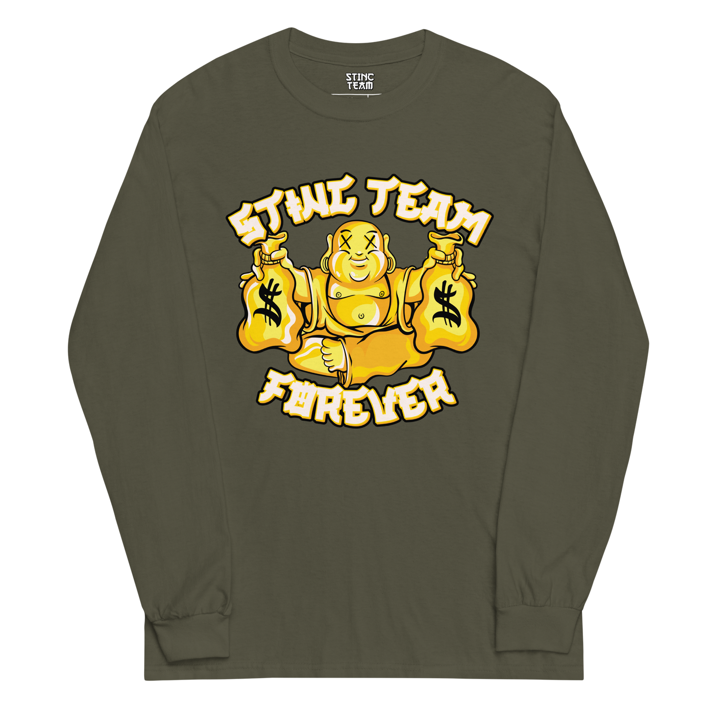 "Golden Buddha" Long Sleeve Shirt