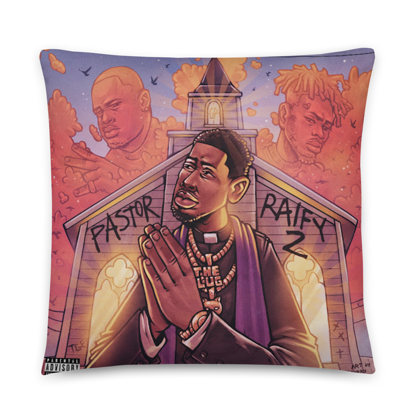 "Pastor Ralfy 2" Plush Pillow